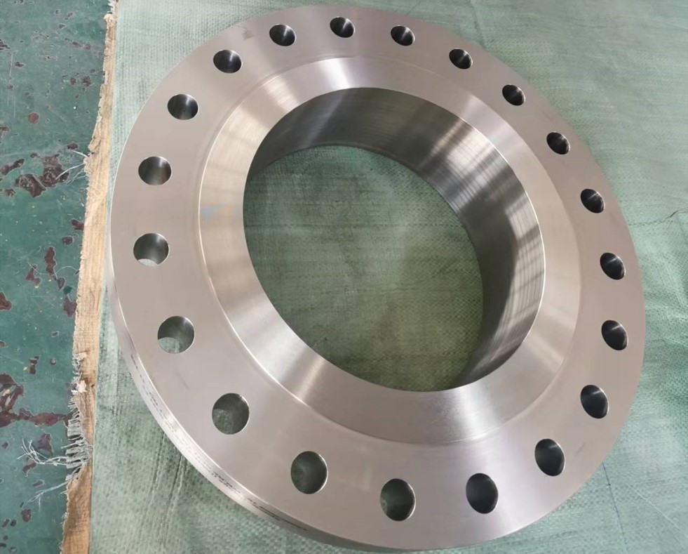 Titanium flange