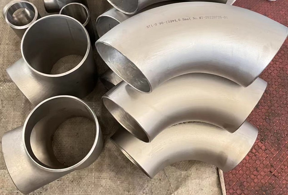 Titanium elbow & tee